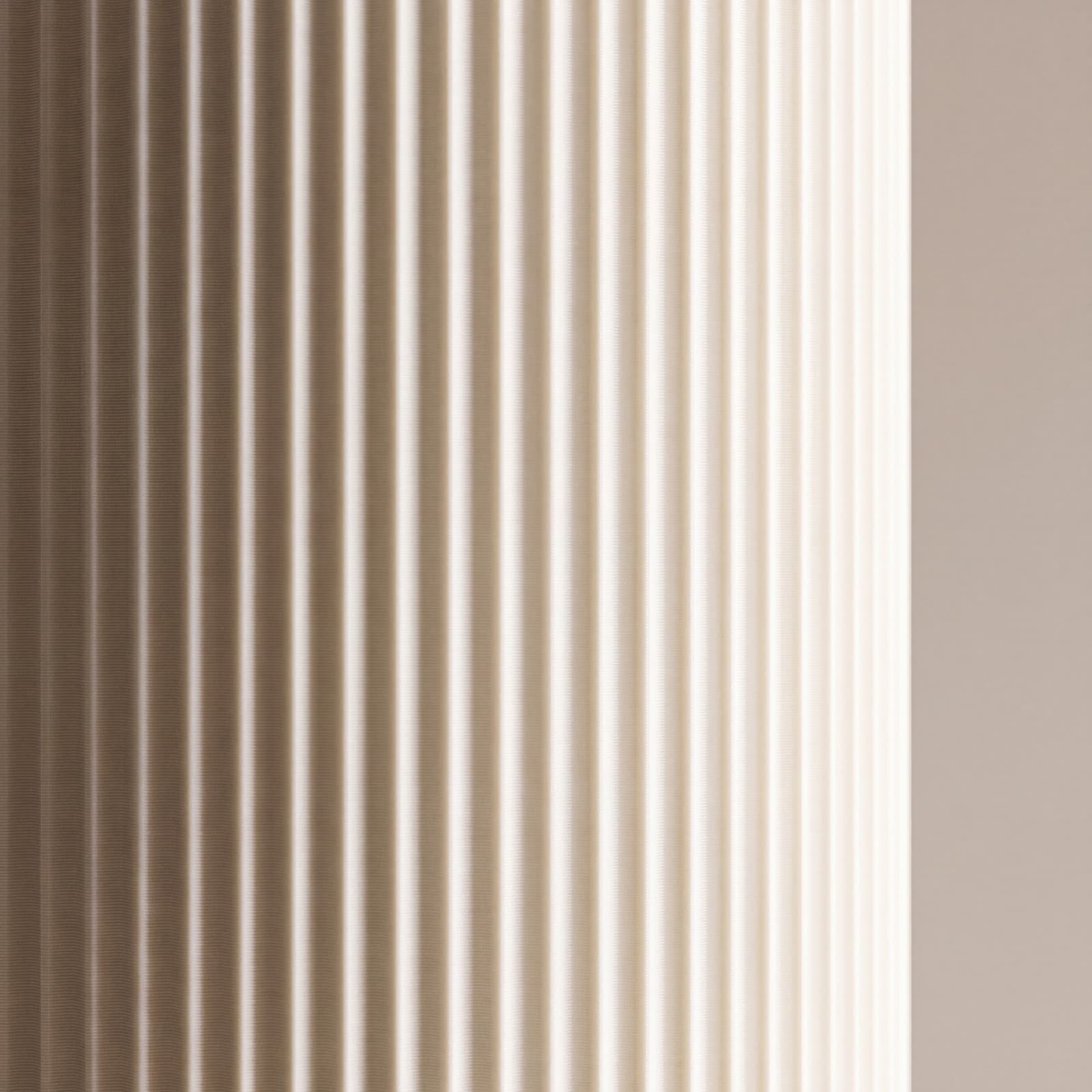 Torre – Tischlampe mit fein geripptem Schirm aus dem 3D-Druck 3
