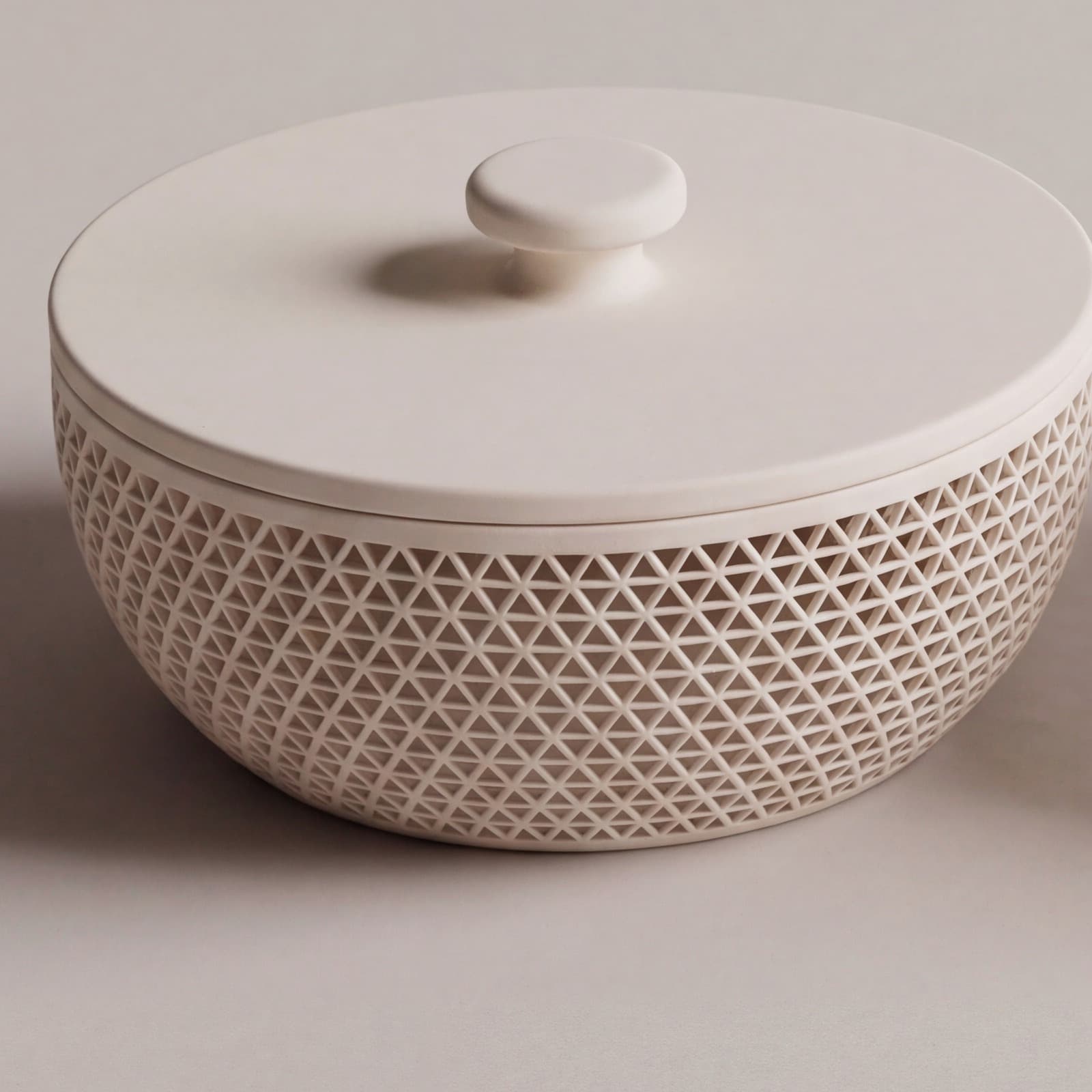 Maglia – Set aus zwei Netzschalen mit Deckel aus dem 3D-Druck 3