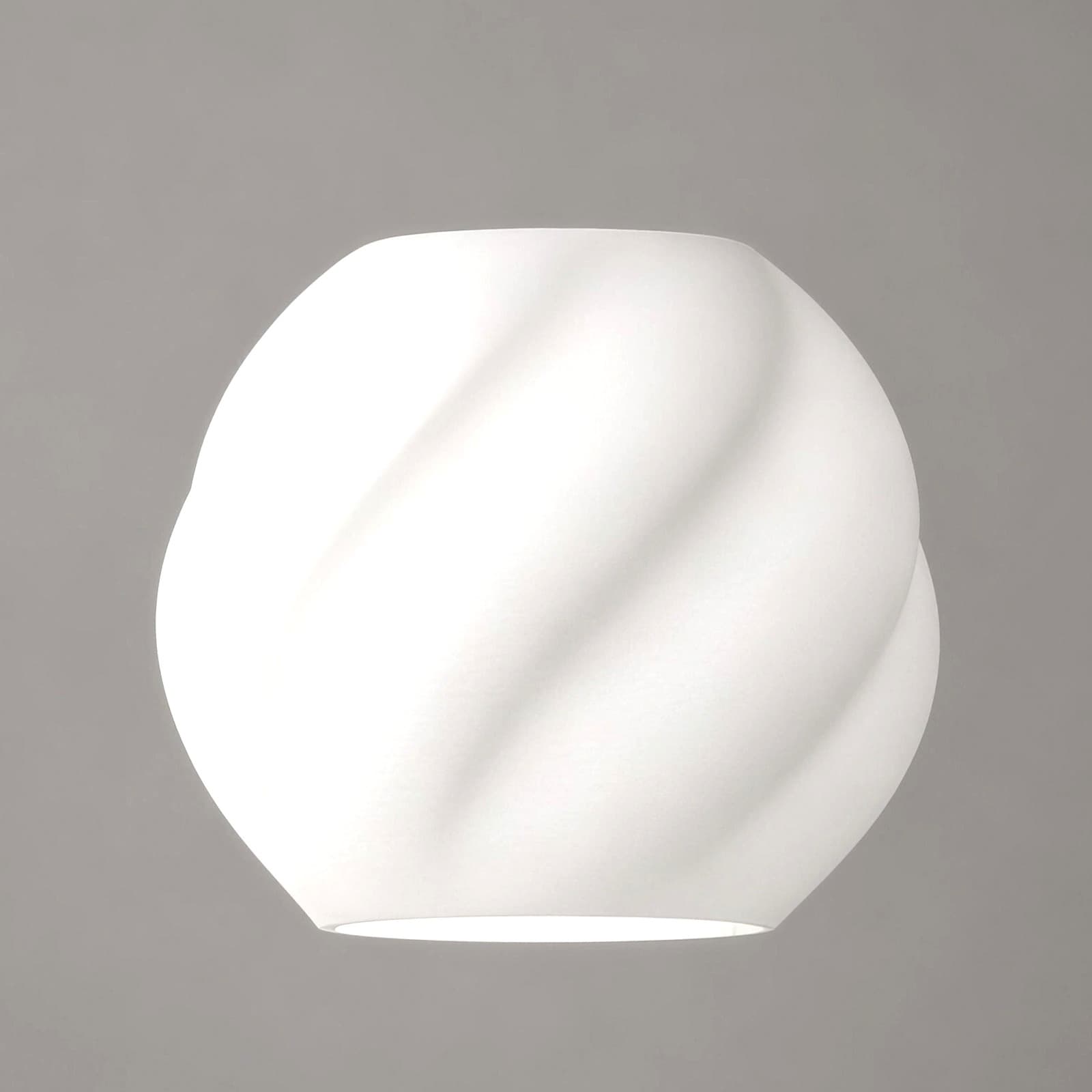 Volta – Pendelleuchten-Schirm mit weicher Drehung aus dem 3D-Druck