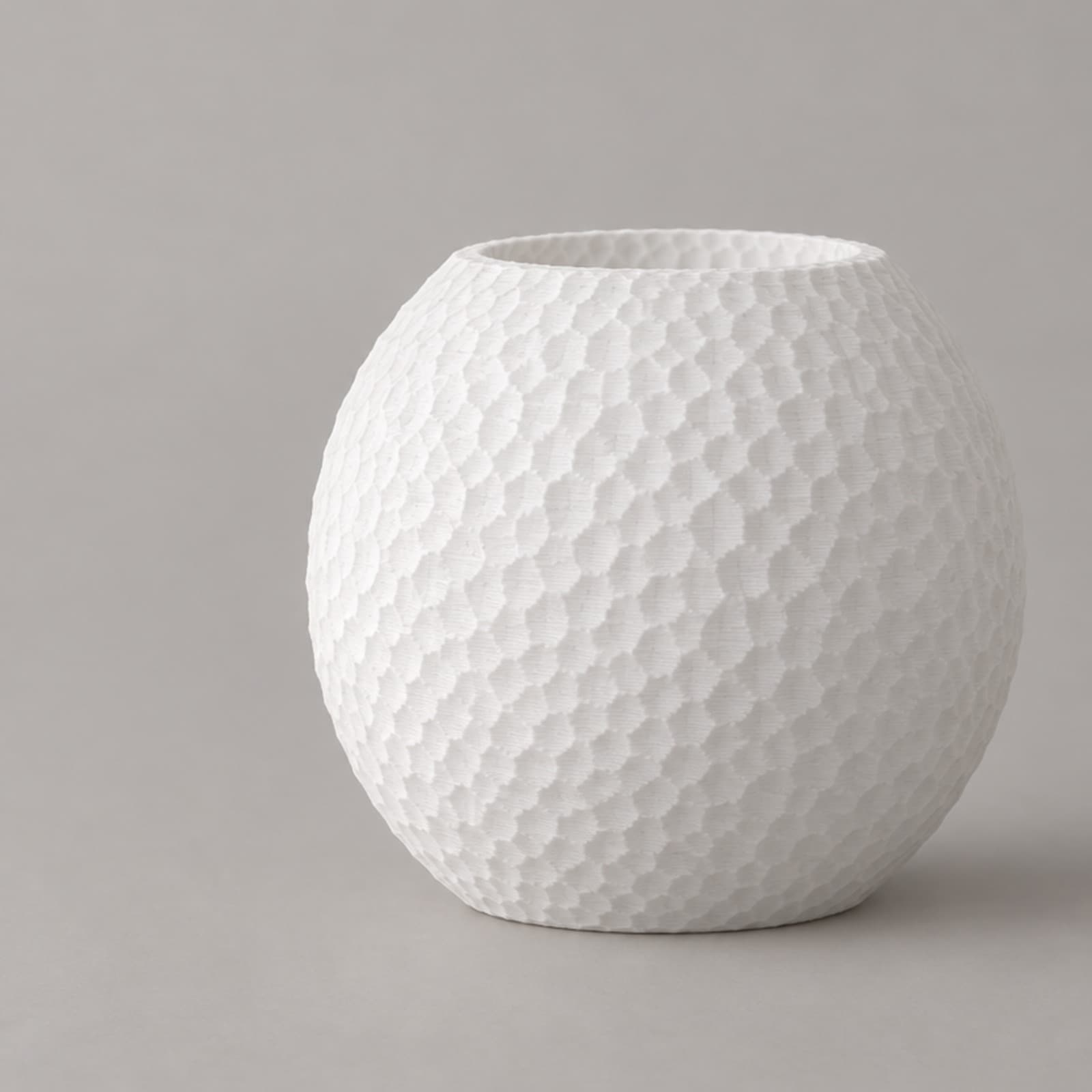 Cono – Teelichthalter mit Wabenstruktur aus dem 3D-Druck