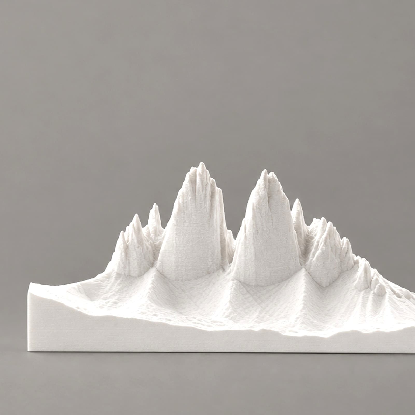 Lavaredo – Bergrelief der Drei Zinnen aus dem 3D-Druck