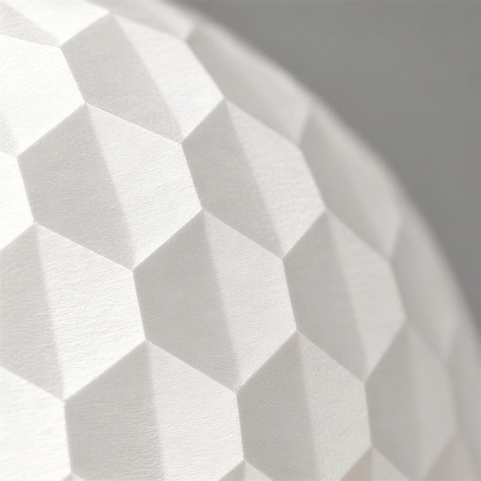 Olla – kugelförmiger Pendelleuchten-Schirm mit Wabenprägung aus dem 3D-Druck 3