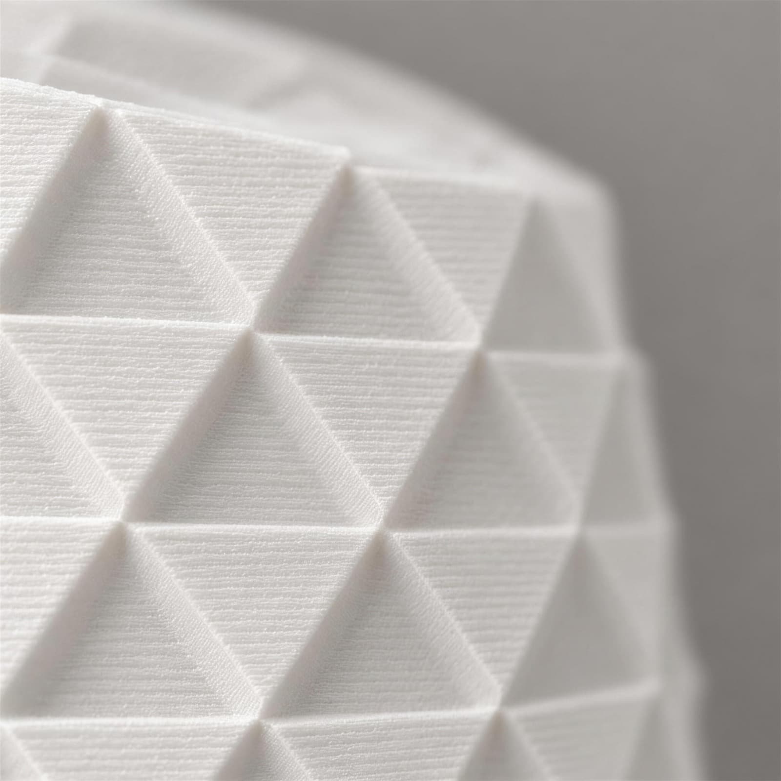 Talea – Übertopf mit erhabenem Rautenmuster aus dem 3D-Druck 3