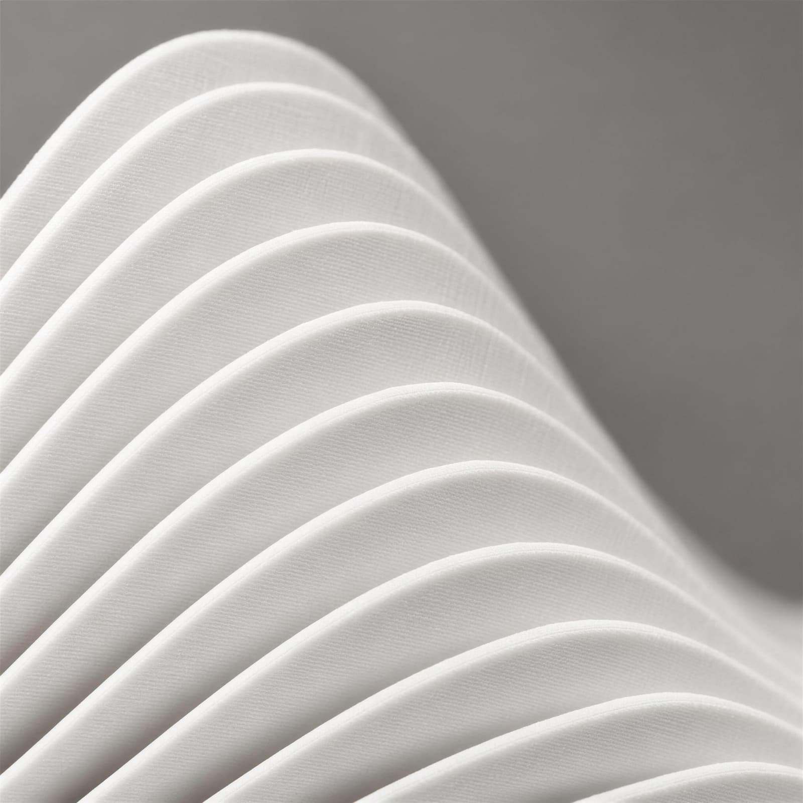 Marea – Rahmenleuchte mit geschichteter Wellenform aus dem 3D-Druck 3