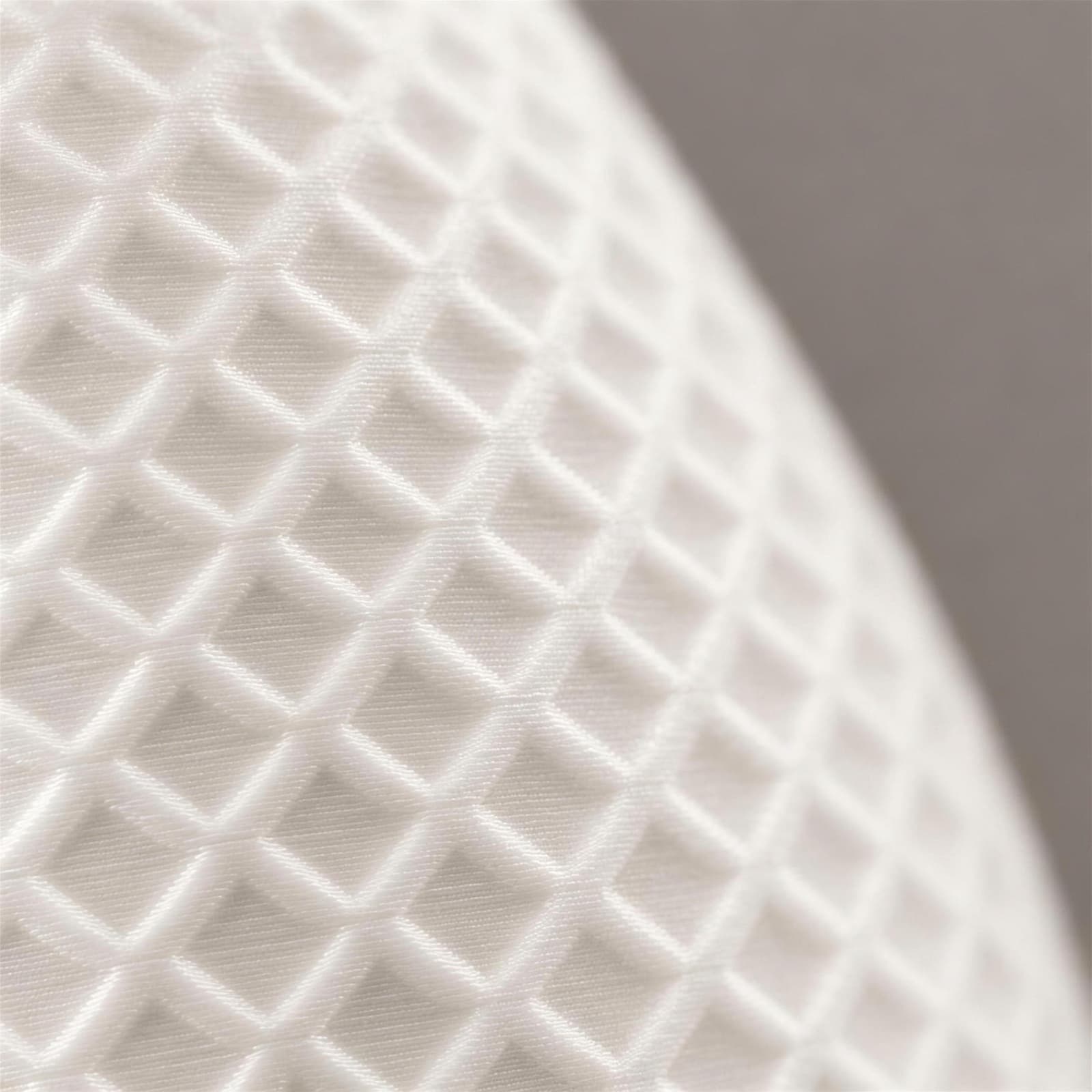Nido – Teelichthalter mit feiner Rautenprägung aus dem 3D-Druck 3