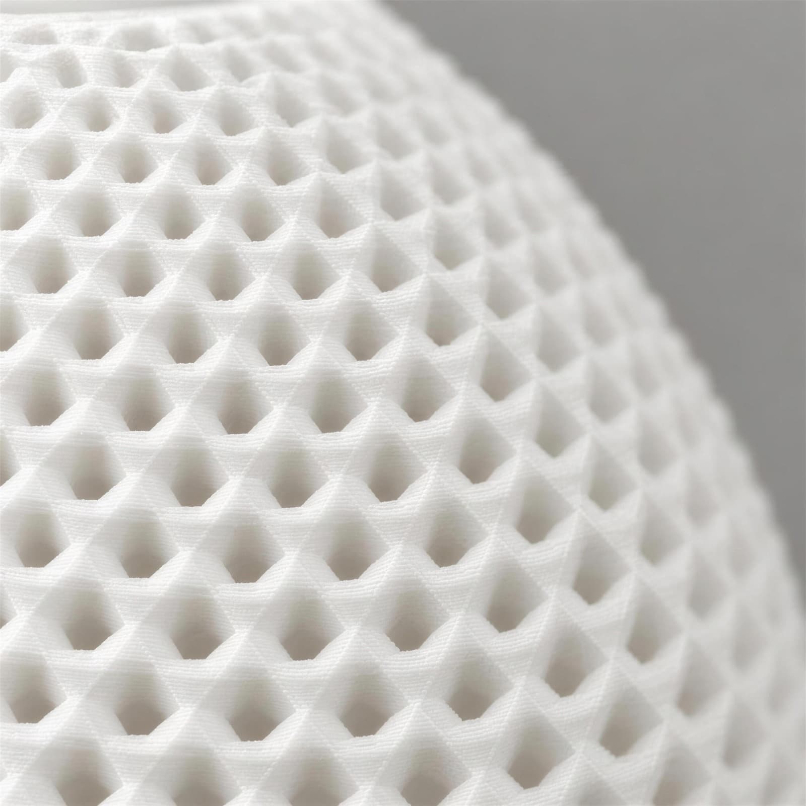 Riccio – kugelförmiger Teelichthalter mit dichtem Raster aus dem 3D-Druck 3