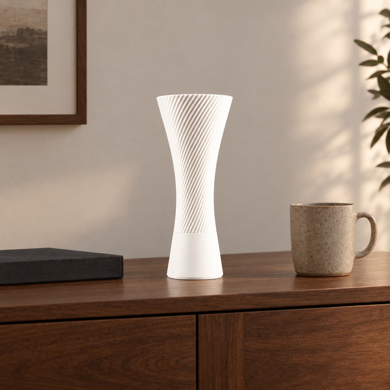 Alloro – Pokal mit gedrehtem Rippenkörper aus dem 3D-Druck 2