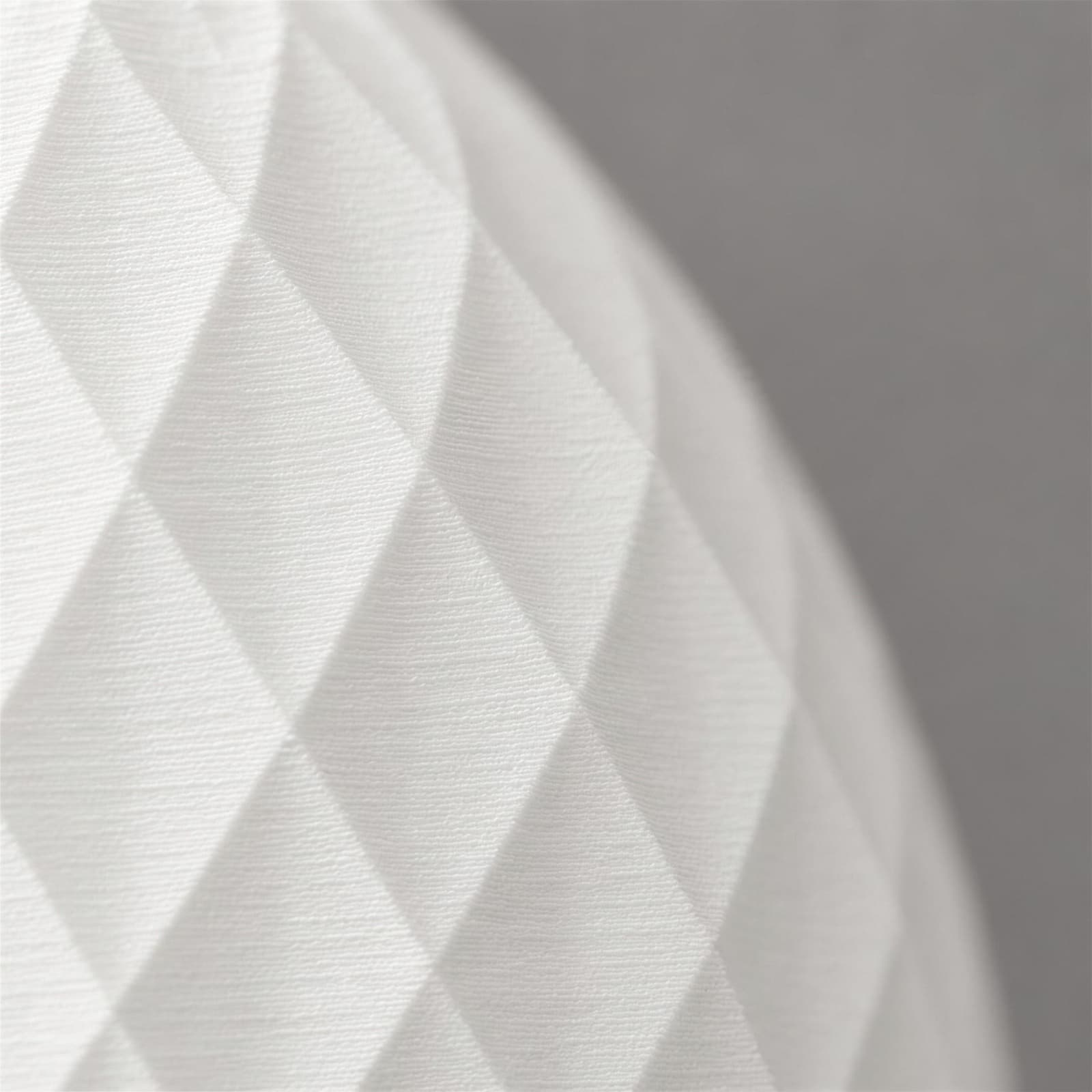 Ovetto – eiförmiger Teelichthalter mit Rautenrelief aus dem 3D-Druck 3