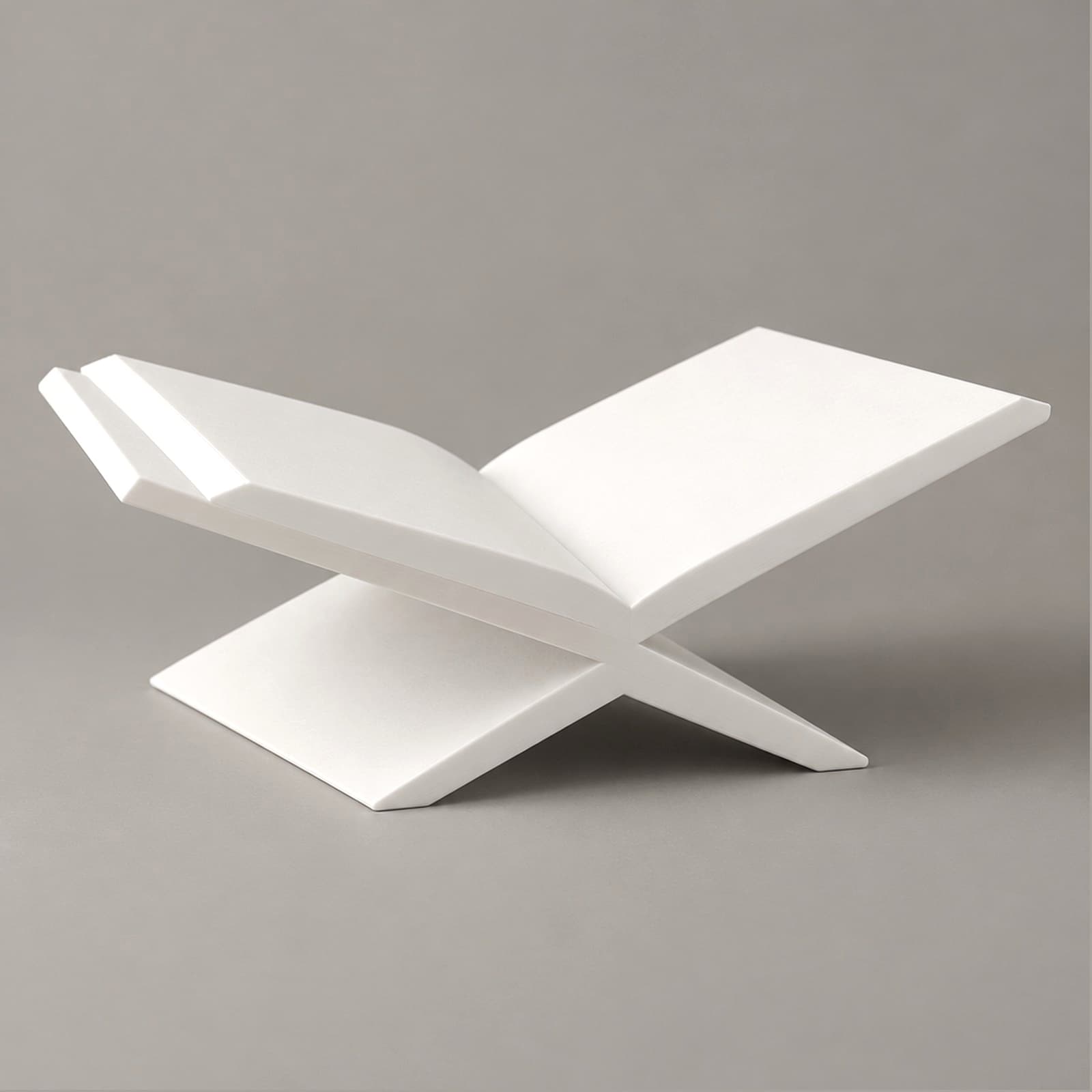 Leggio – Buchständer in X-Form aus dem 3D-Druck