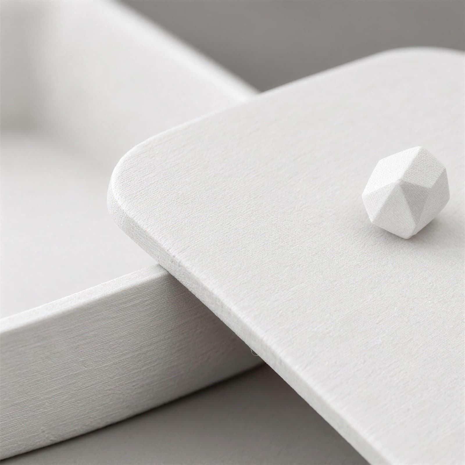 Vassoio – flache Aufbewahrungsbox mit Deckel und Griffknopf aus dem 3D-Druck 3