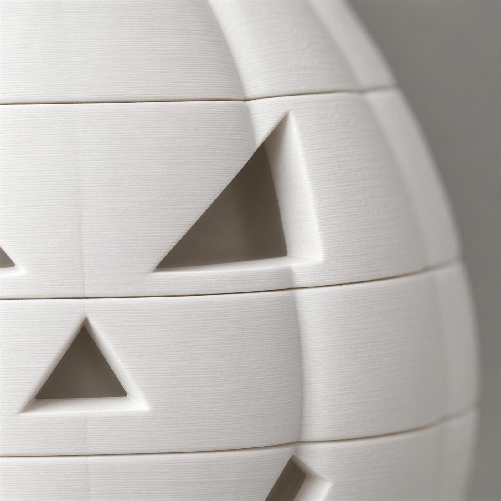 Smorfia – Kürbis-Teelichthalter mit drehbaren Gesichtsteilen für Halloween aus dem 3D-Druck 3