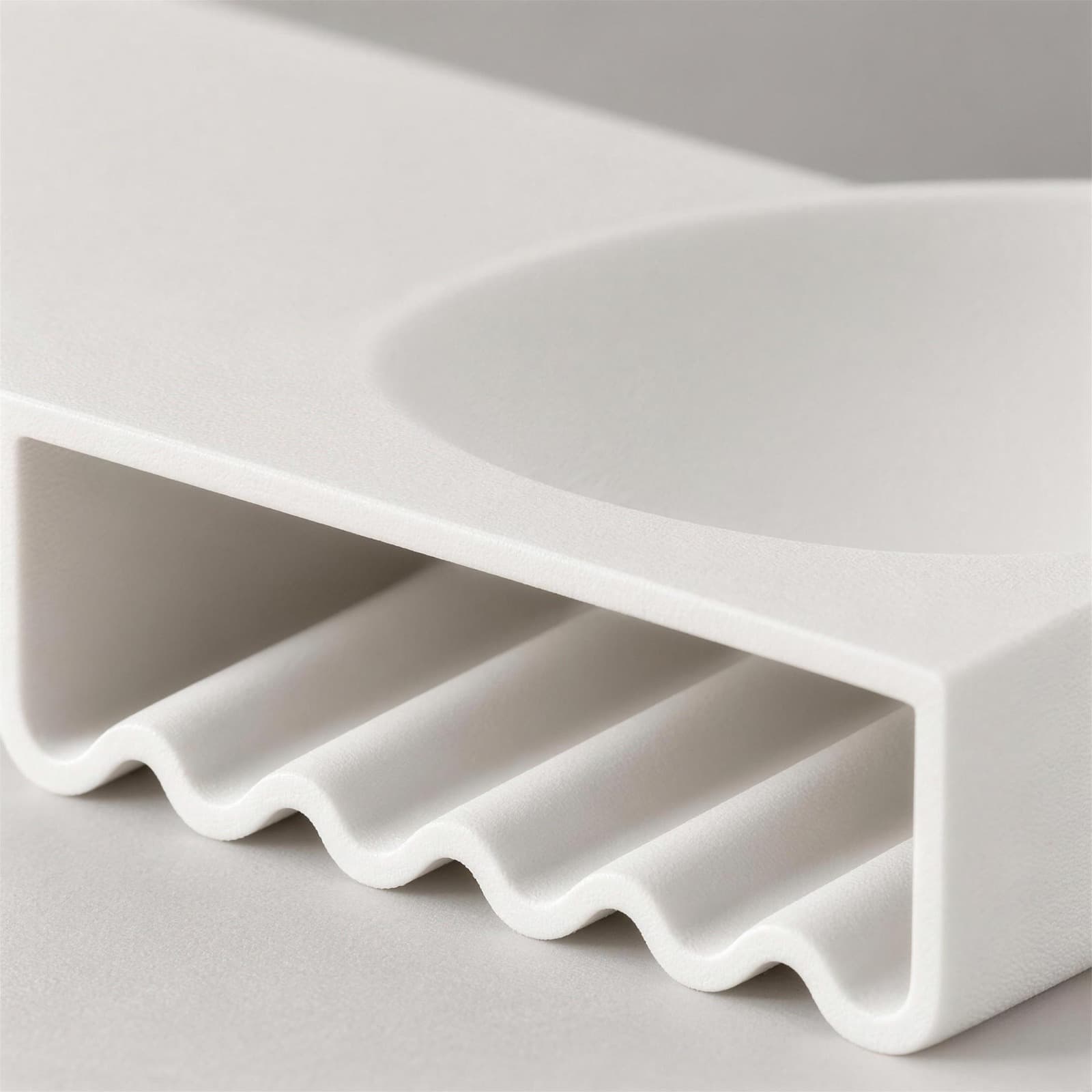 Tasca – flache Ablage mit Mulde und Stiftfach aus dem 3D-Druck 3