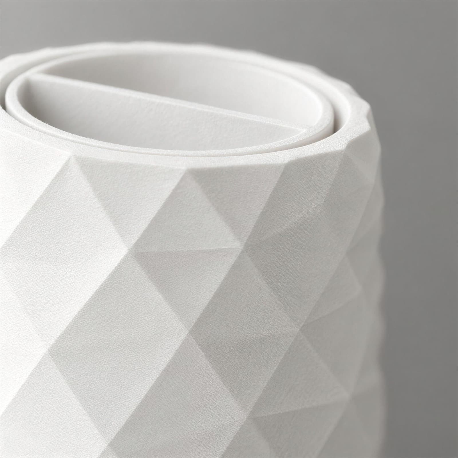 Faccetta – Dosen-Set aus sechs Dosen mit verschobenem Dreiecksmuster aus dem 3D-Druck 3