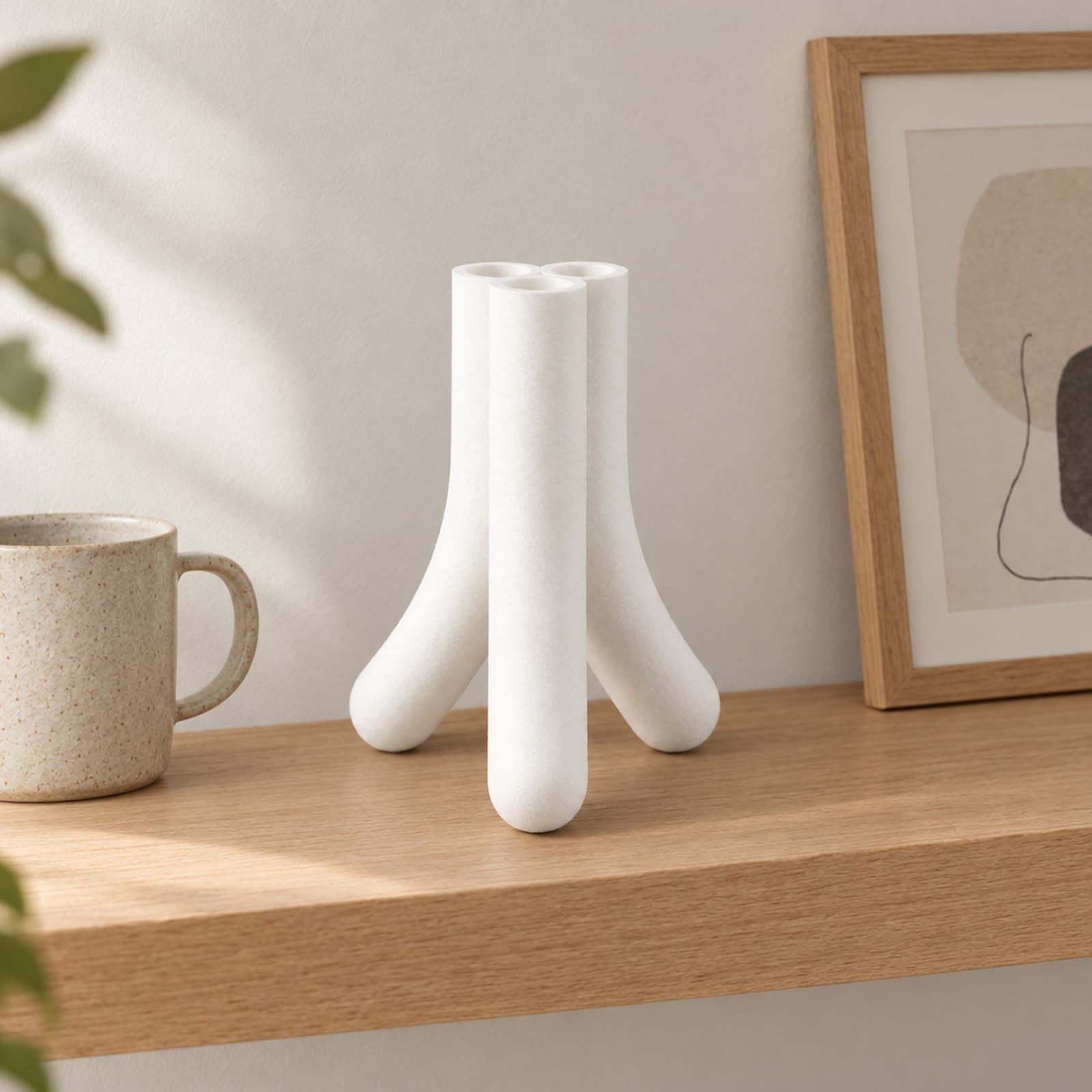 Ramo – Dreifach-Halter mit drei Röhren auf Dreibein-Fuß aus dem 3D-Druck 2