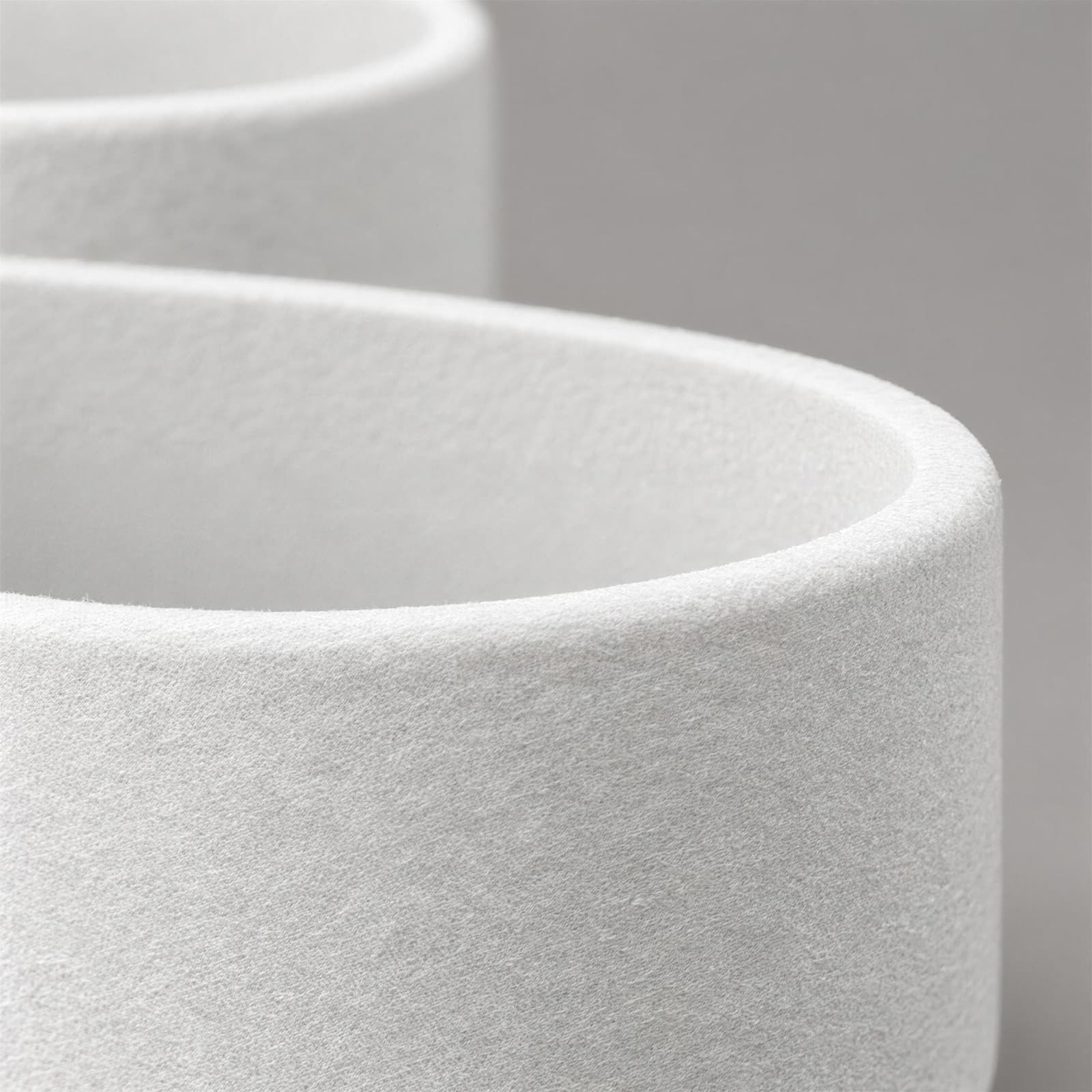 Cova – Schreibtisch-Organizer aus drei Schalen mit matter Oberfläche aus dem 3D-Druck 3