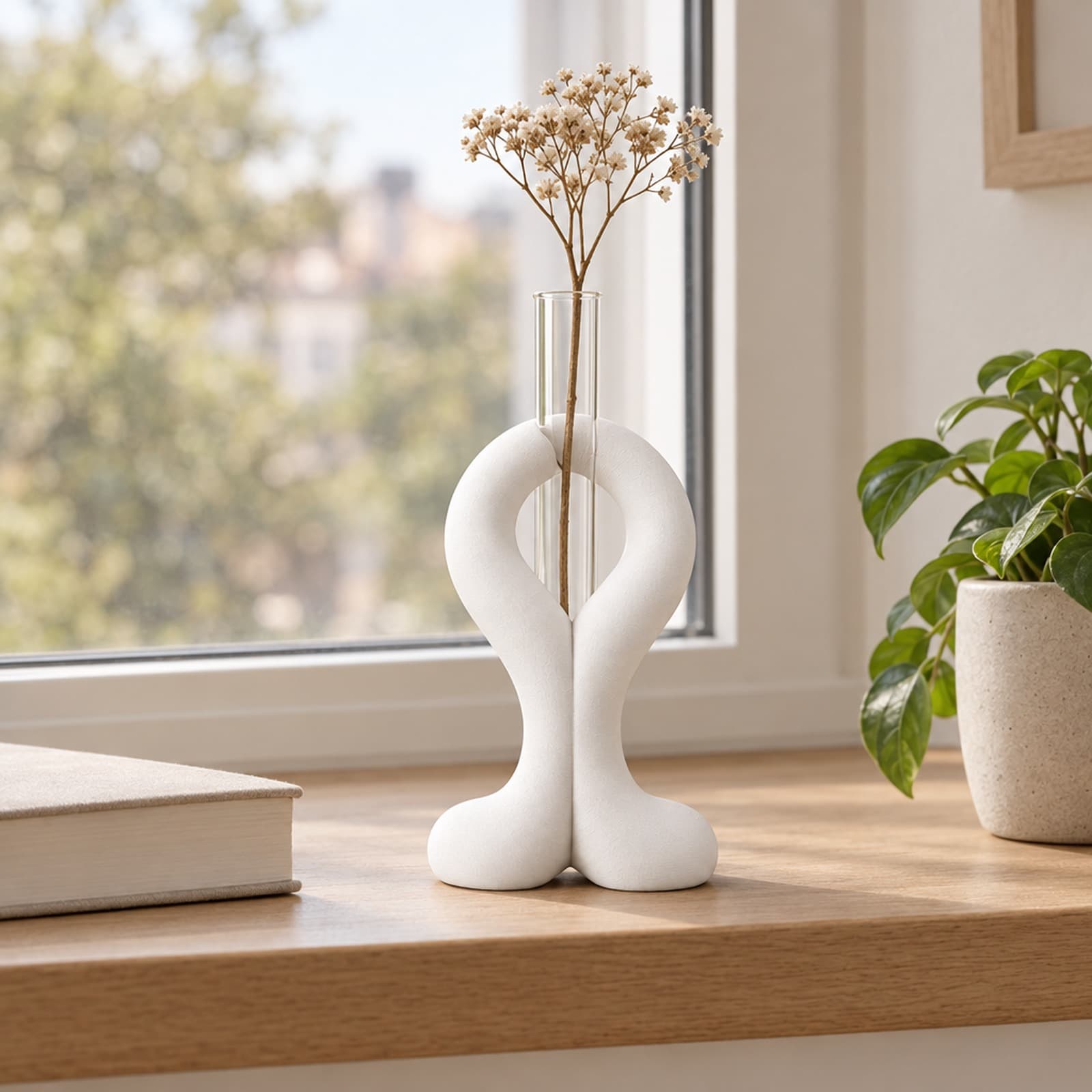 Asola – schlanker Halter aus einer einzigen Rundrohr-Schlaufe aus dem 3D-Druck 2