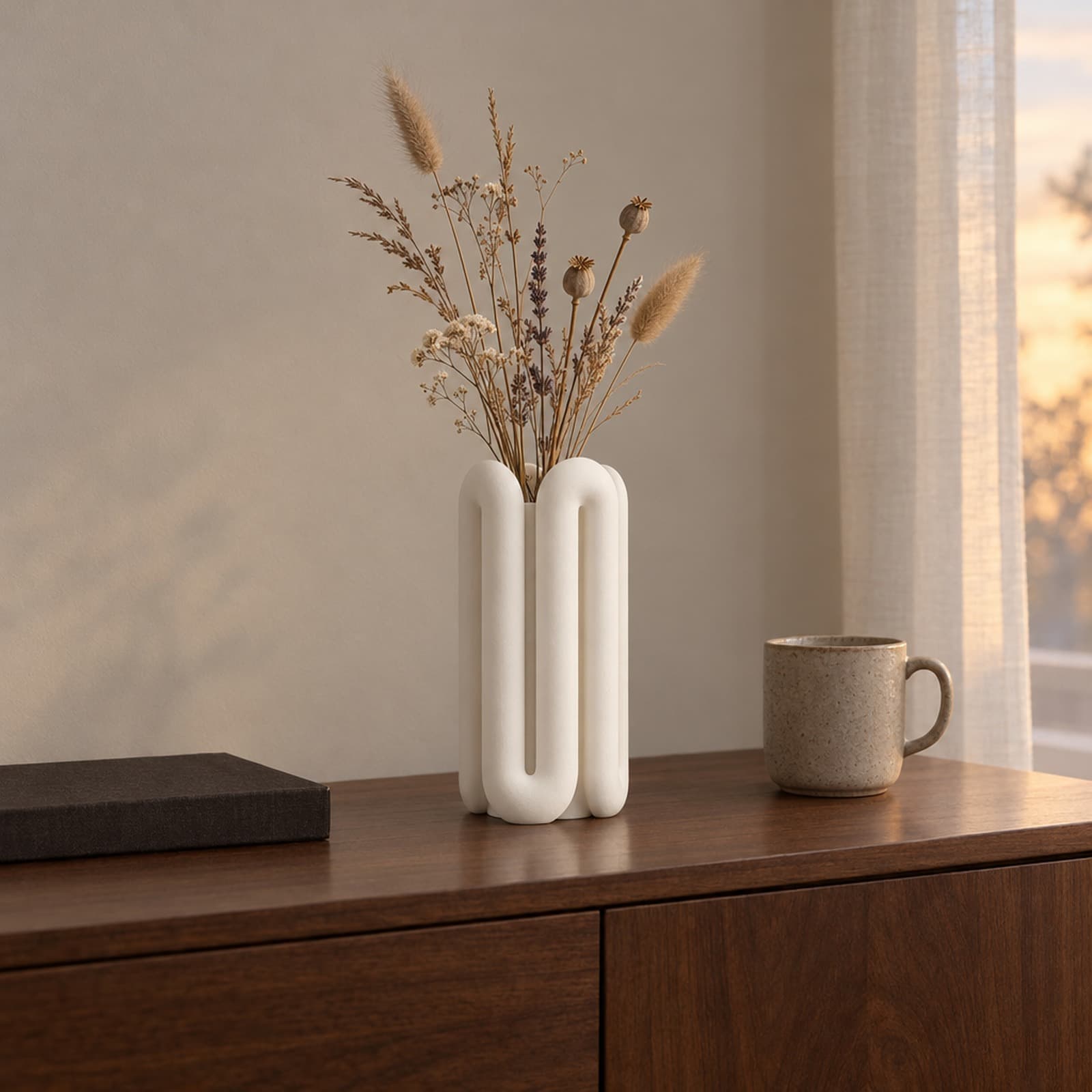 Ansa – Vase aus hohen Rohrschlaufen aus dem 3D-Druck 2