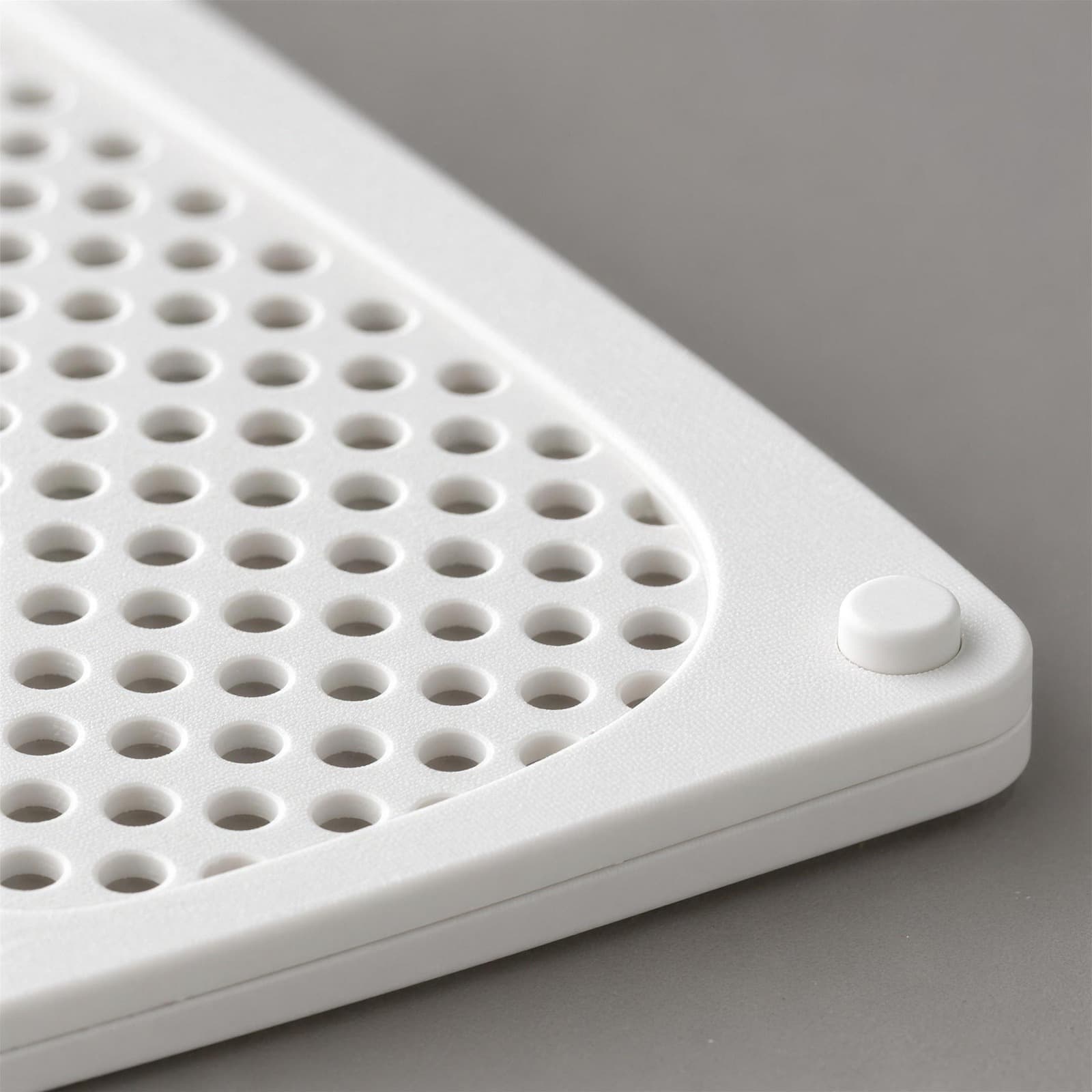 Traliccio – flaches Tablett mit Rahmen und gelochter Gitterplatte aus dem 3D-Druck 3