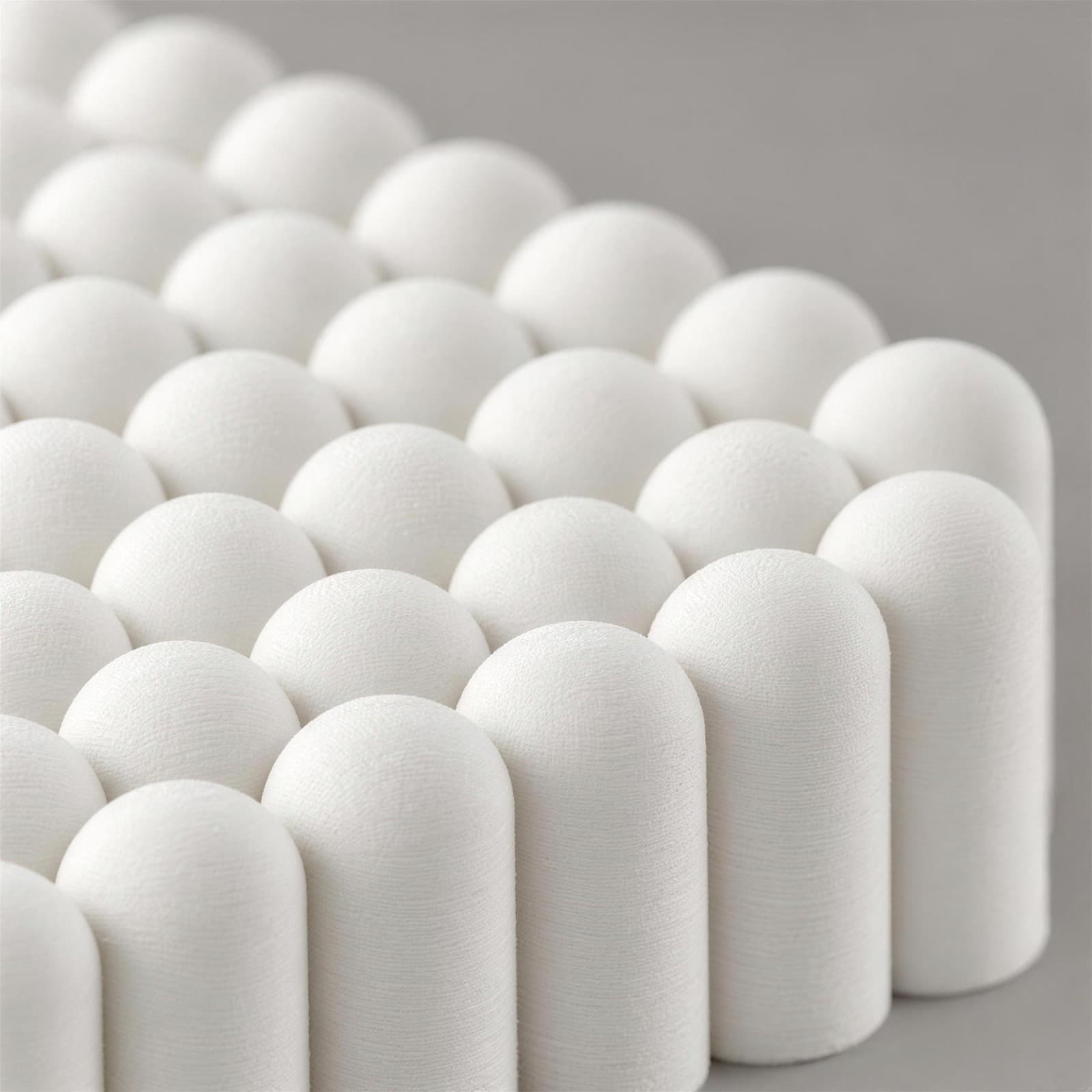 Attinia – flache Ablage mit dicht gesetzten Noppen aus dem 3D-Druck 3