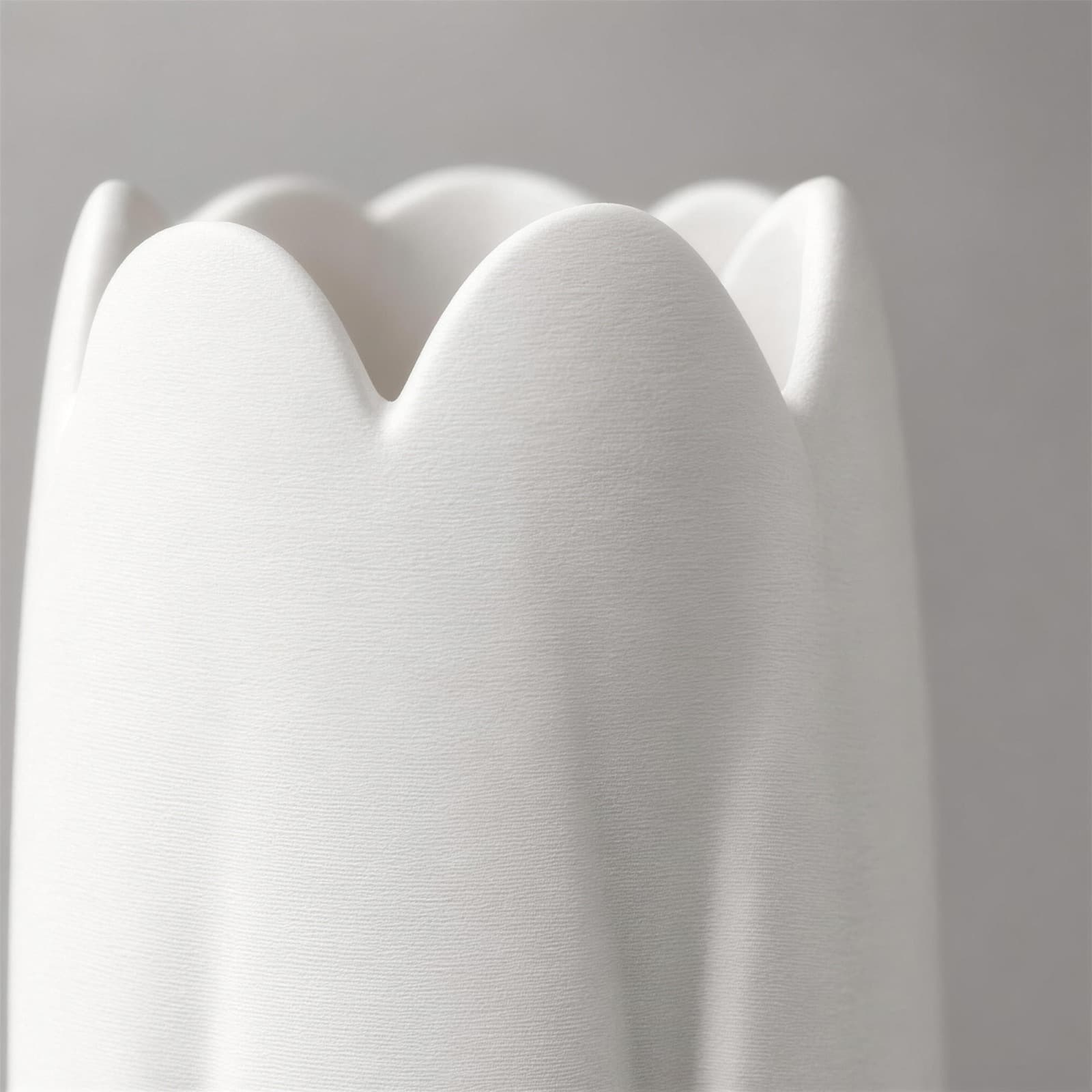Tulipano – schlanke Vase mit Tulpenrand aus dem 3D-Druck 3