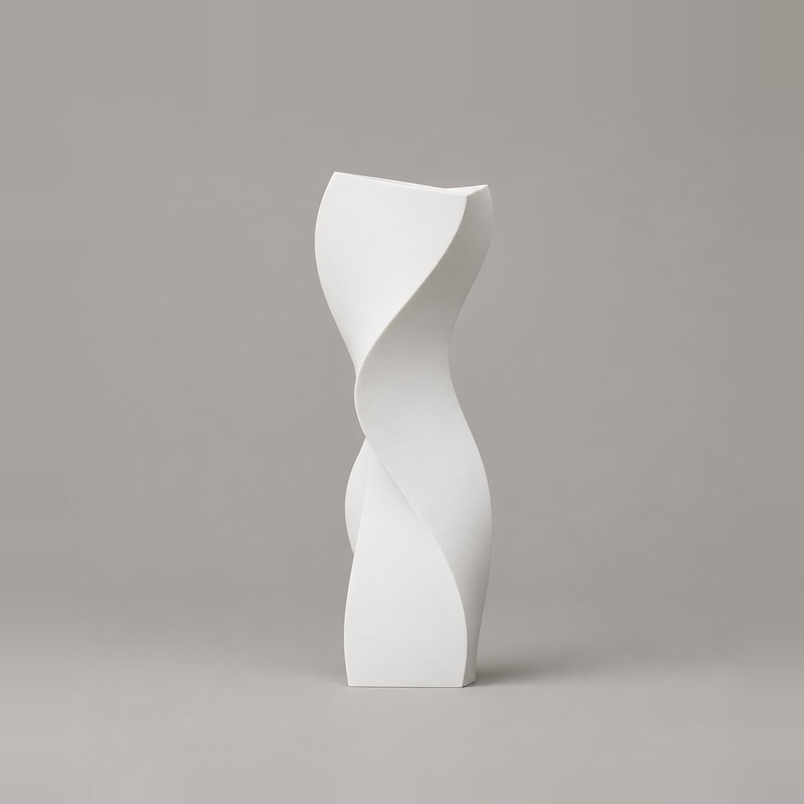 Fascetta – Vase als verdrehtes Band aus dem 3D-Druck