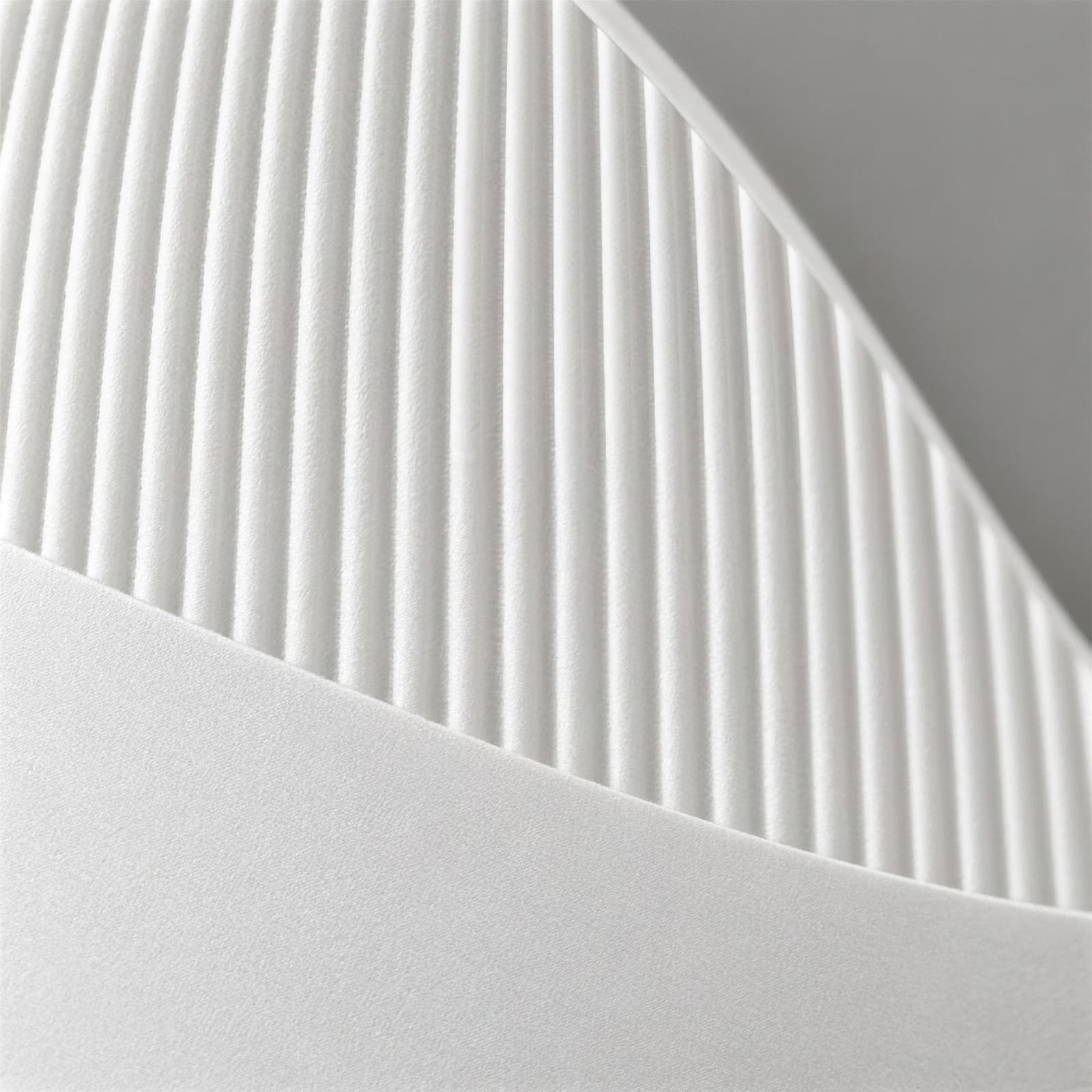 Mezzaluna – halbrunder Serviettenhalter mit Rippenrelief aus dem 3D-Druck 3