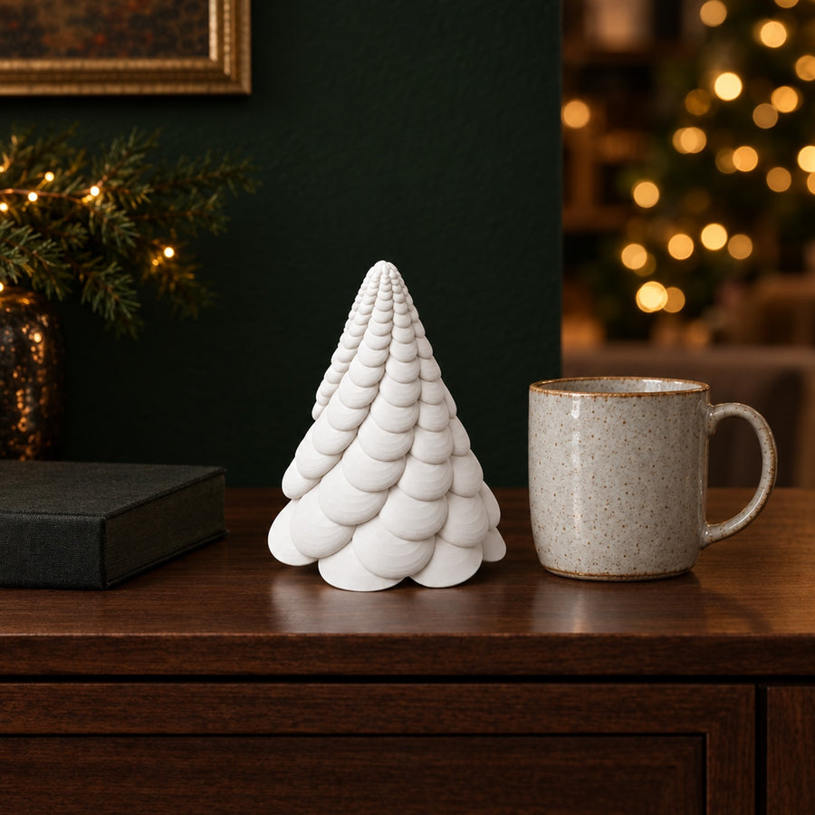 Embrice – Weihnachtsbaum aus überlappenden Schuppen aus dem 3D-Druck