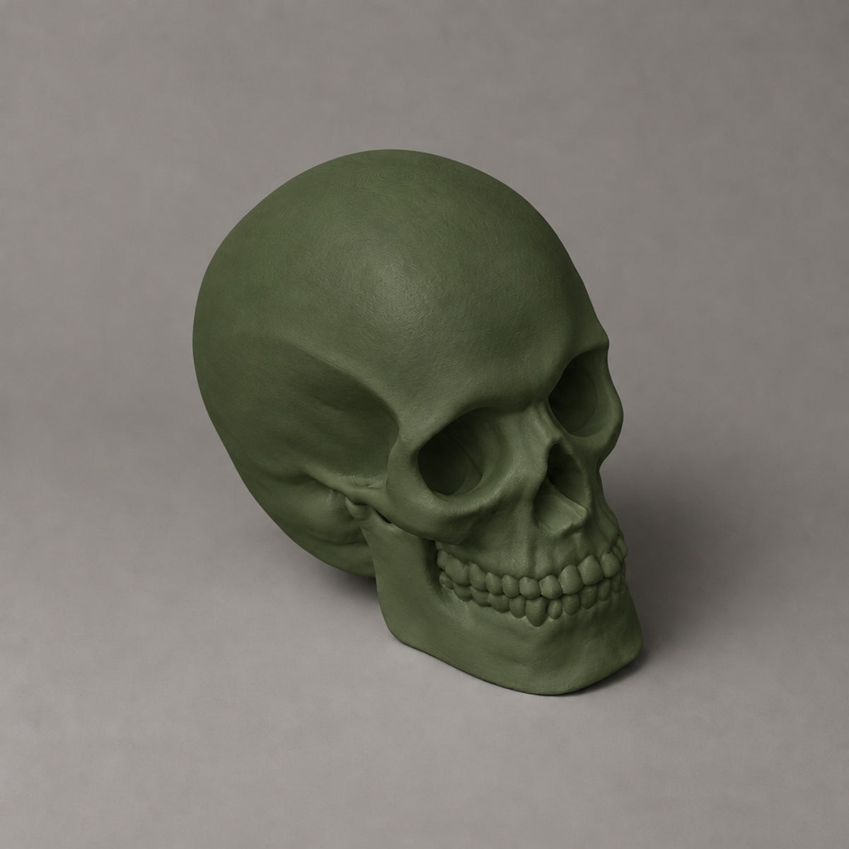 Cranio – Totenkopf-Teelichthalter mit leuchtenden Augenhöhlen aus dem 3D-Druck