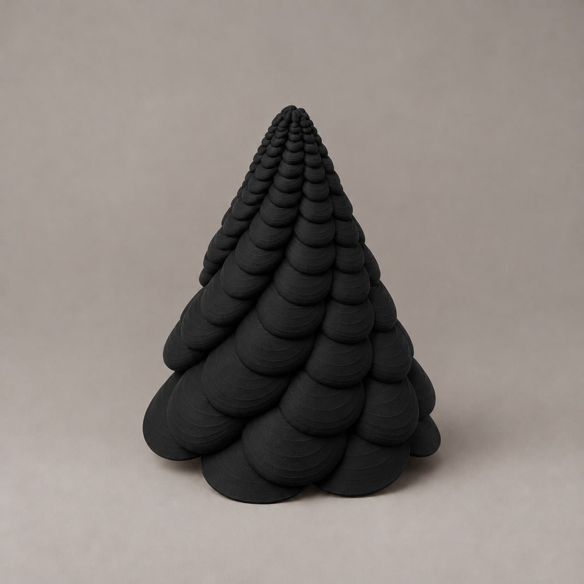Embrice – Weihnachtsbaum aus überlappenden Schuppen aus dem 3D-Druck