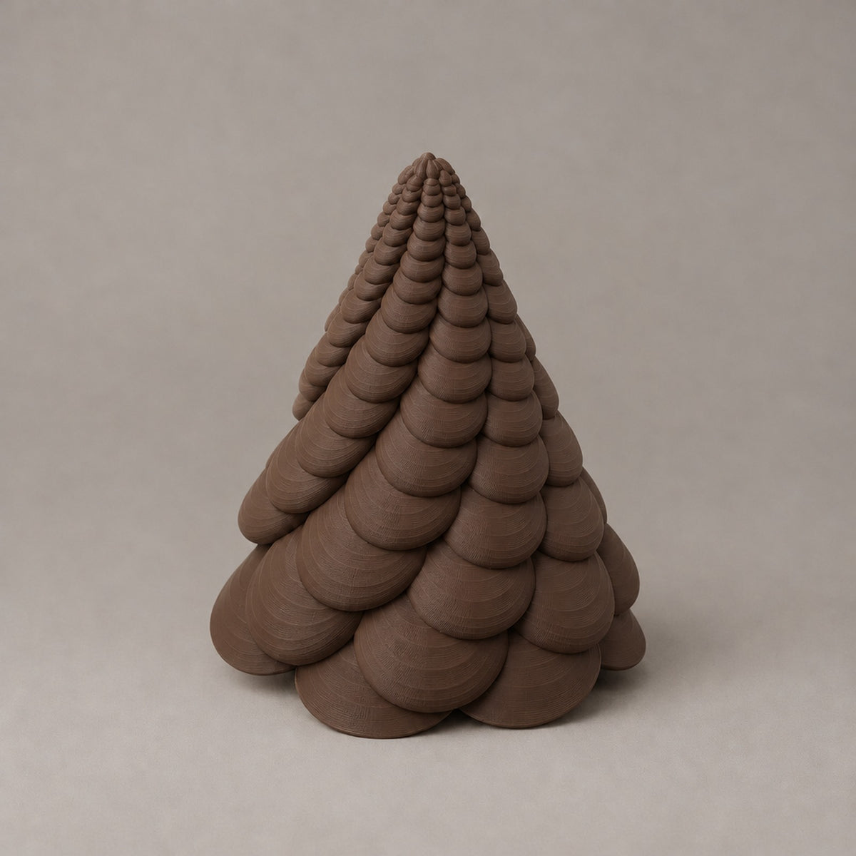 Embrice – Weihnachtsbaum aus überlappenden Schuppen aus dem 3D-Druck