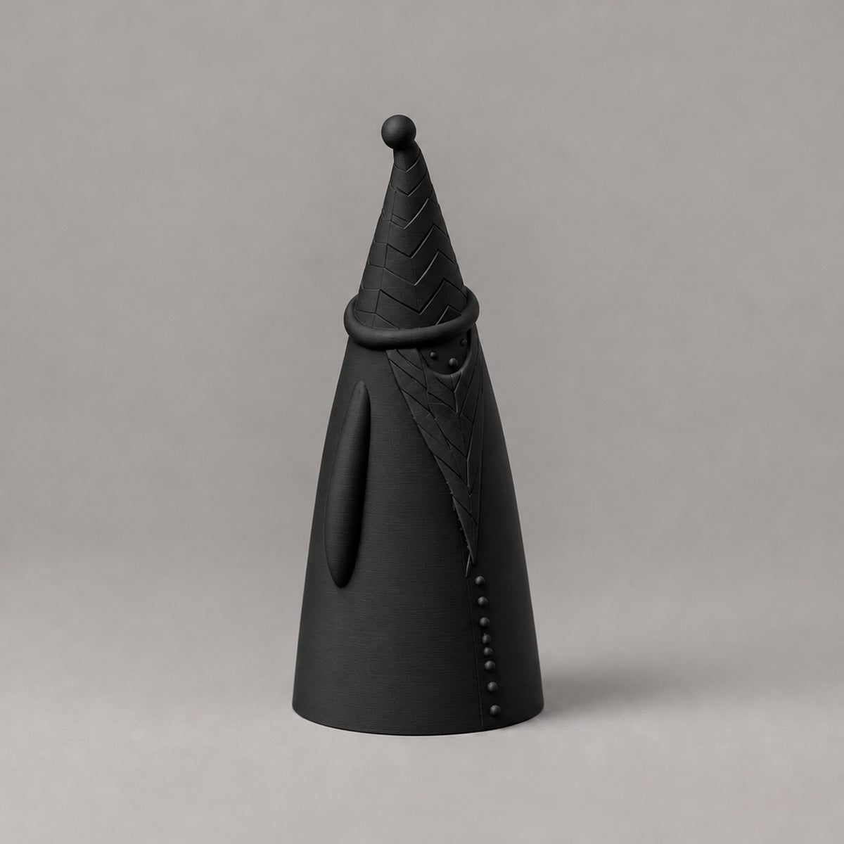 Folletto – schlichter Wichtel mit Zipfelmütze aus dem 3D-Druck